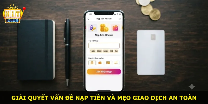 Giải quyết vấn đề nạp tiền và mẹo giao dịch an toàn