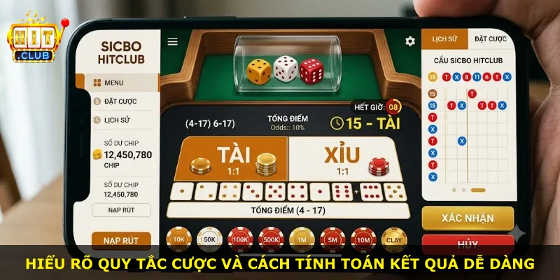 Hiểu rõ quy tắc cược và cách tính toán kết quả dễ dàng