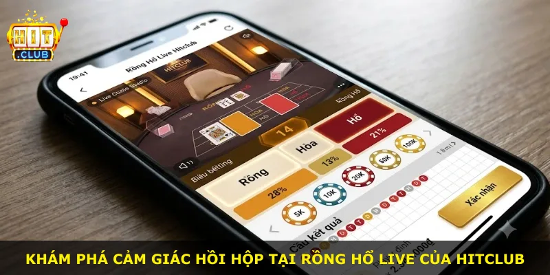 Khám phá cảm giác hồi hộp tại Rồng Hổ Live của Hitclub