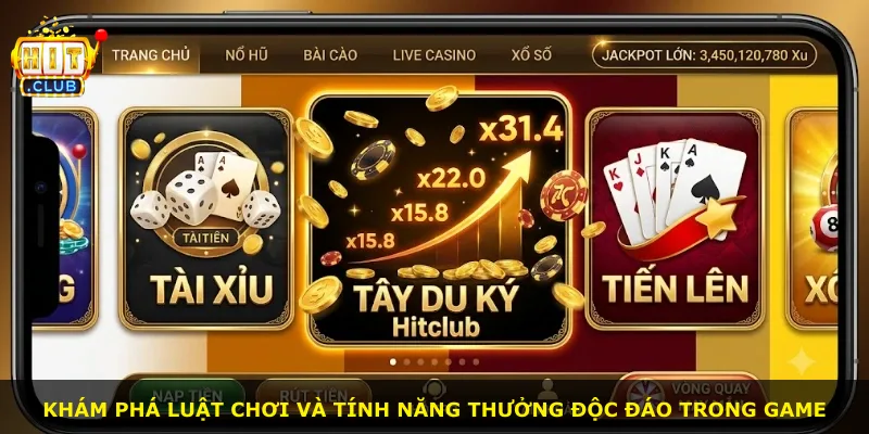 Khám phá luật chơi và tính năng thưởng độc đáo trong game