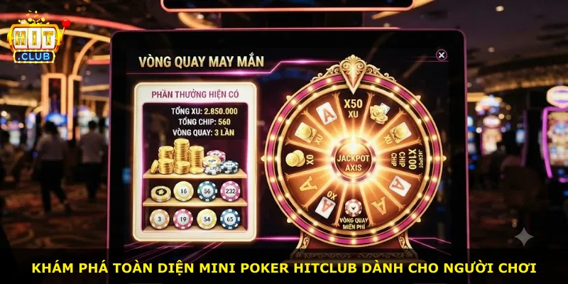 Khám phá toàn diện Mini Poker Hitclub dành cho người chơi