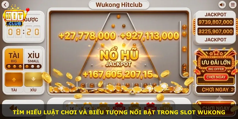 Tìm hiểu luật chơi và biểu tượng nổi bật trong slot Wukong