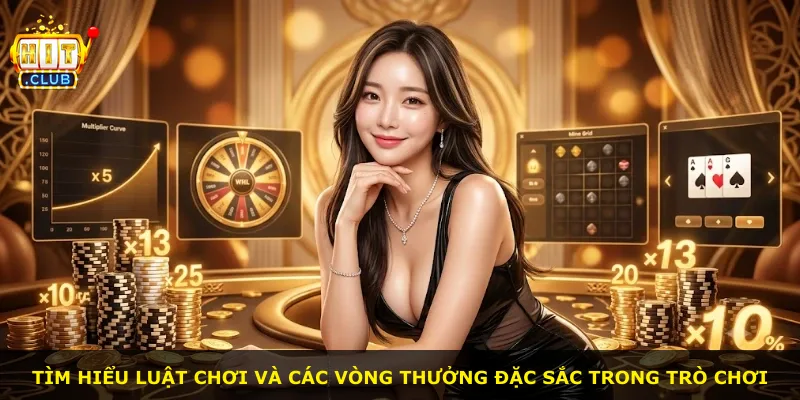 Tìm hiểu luật chơi và các vòng thưởng đặc sắc trong trò chơi