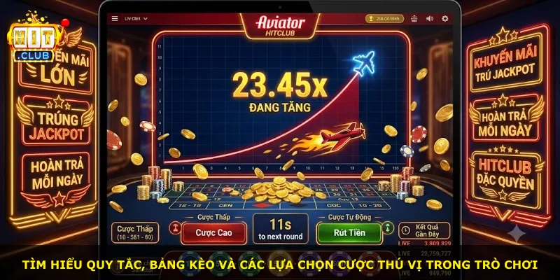 Tìm hiểu quy tắc, bảng kèo và các lựa chọn cược thú vị trong trò chơi