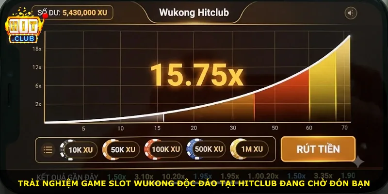 Trải nghiệm game slot Wukong độc đáo tại Hitclub đang chờ đón bạn