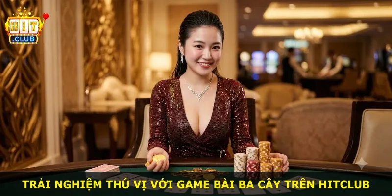Trải nghiệm thú vị với game bài Ba Cây trên Hitclub
